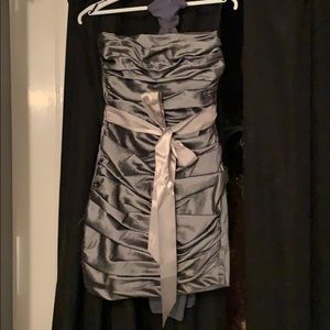 Shiny Tight Formal Short Dress